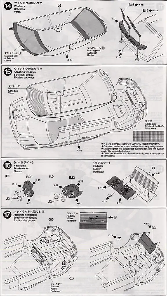 1/24 Subaru Impreza WRC 2001(24240