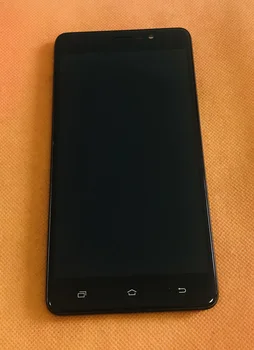 

Used Original LCD Display Screen + Touch Screen + Frame for UHANS Note 4 MTK6737 Quad Core Free shipping