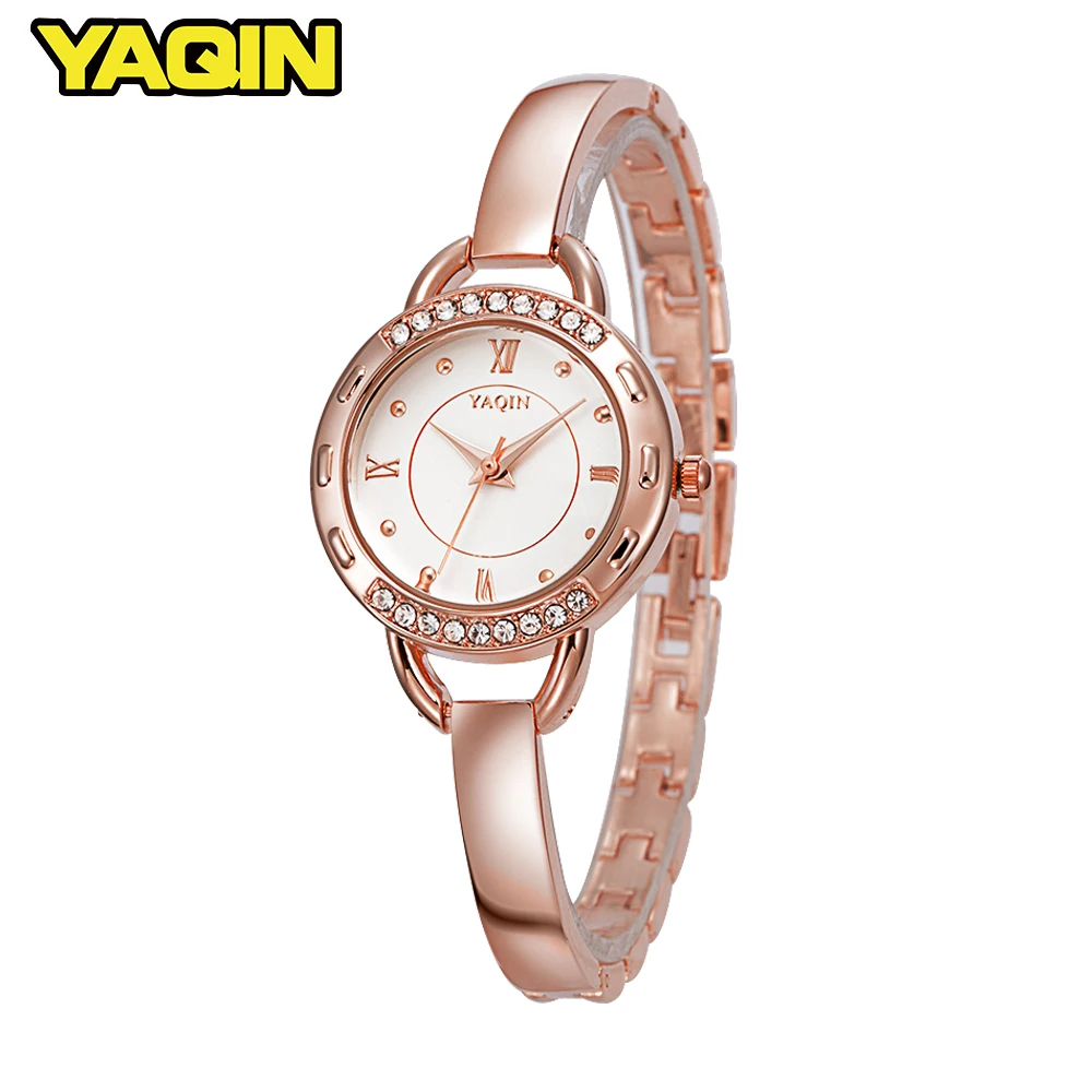 

2018 Fashion Simple Rhinestone Women Watches Top Luxury Brand Ladies Quartz Watch Bracelet Diamond Watch Relogio Feminino
