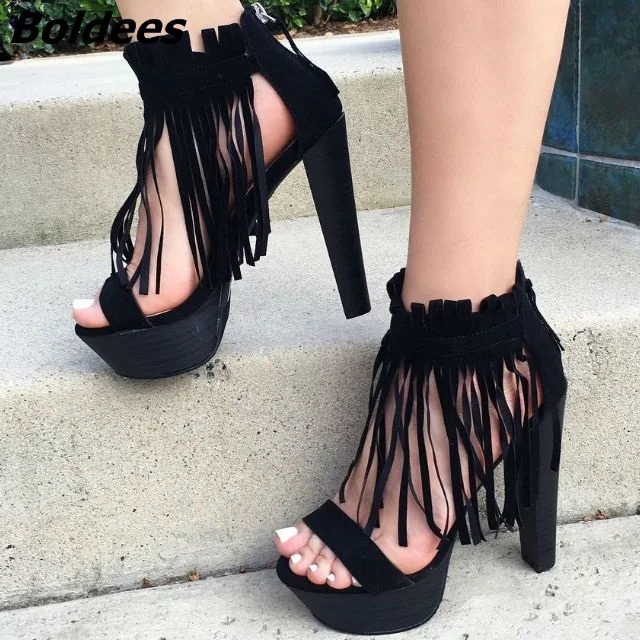 classy high heel sandals