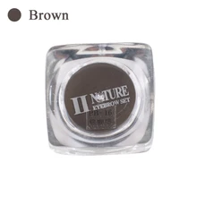 Pigmento microblading коричневый Цвет microblading пигмент брови татуировки чернил безопасным долговечный инструмент татуаж