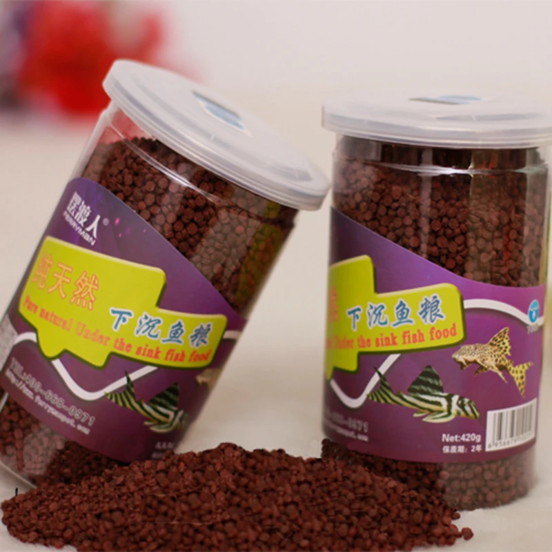 420g aquarium sinking fish food high protein easy to digest fish tank