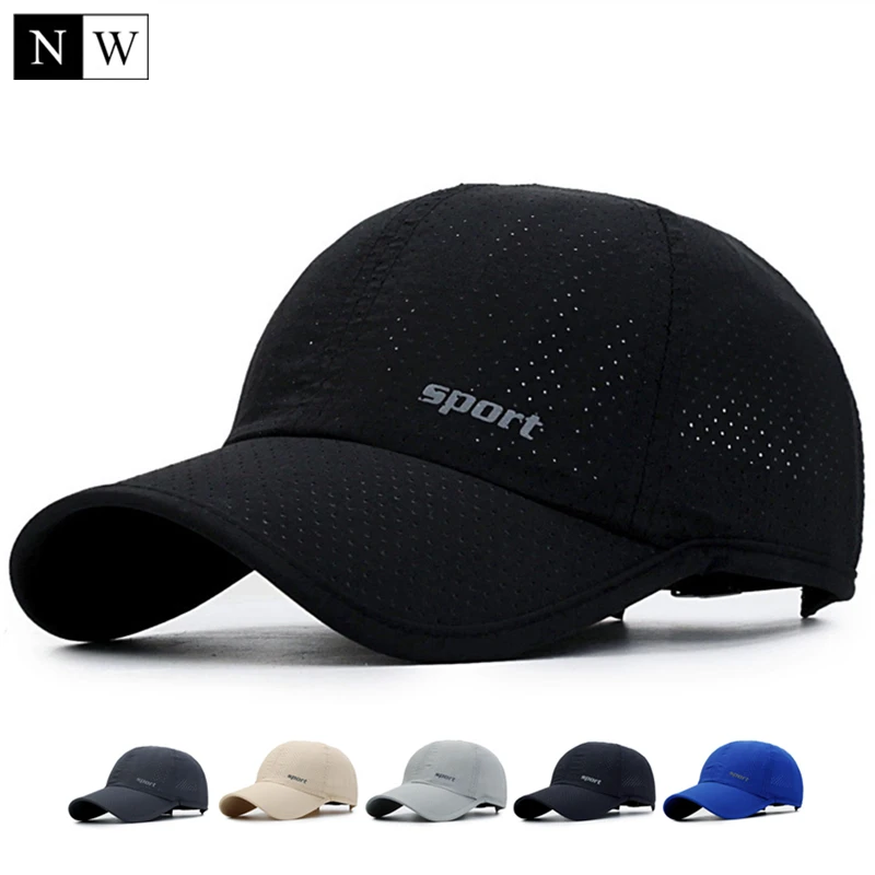 

[NORTHWOOD] 2019 Summer Baseball Cap With Mesh Snapback Hat Solid Bone Trucker Cap Sun Baseball Hat Peaked Dad Cap For Adult