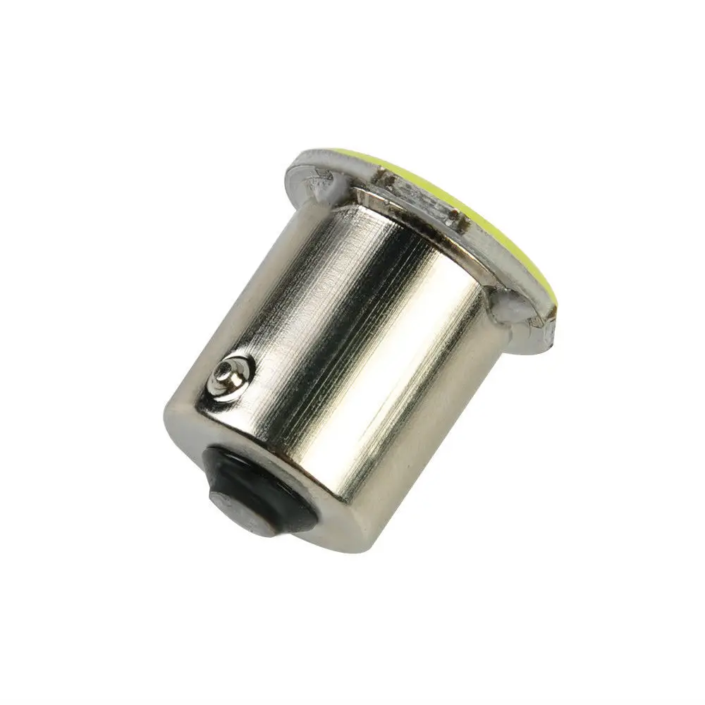 10pcs 12V 24V 1156 BA15S P21W 1157 Bay15d P21 5w 3156 3157 7440 7443 COB 12 SMD Led Light Lamp Car Turn Signal Brake Bulb White (4)