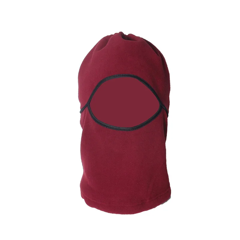 Warm Winter Motorcycle Wind Proof Face Mask Bicycle Thermal Sports Fleece Balaclava Hat For Men Women Neck Helmet Beanies Cap (13)