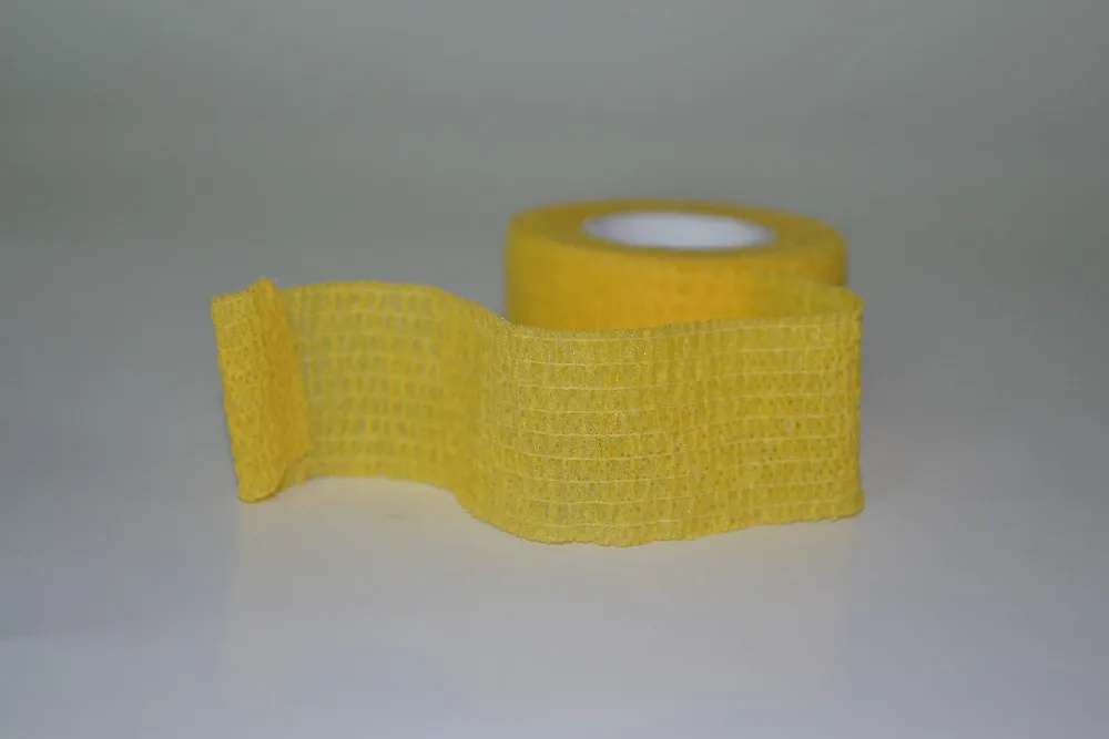 20Pcs 2.5CM*4.5M Nail A Bandage Waterproof Tape Protective Joint Cushion Non-woven Fabric