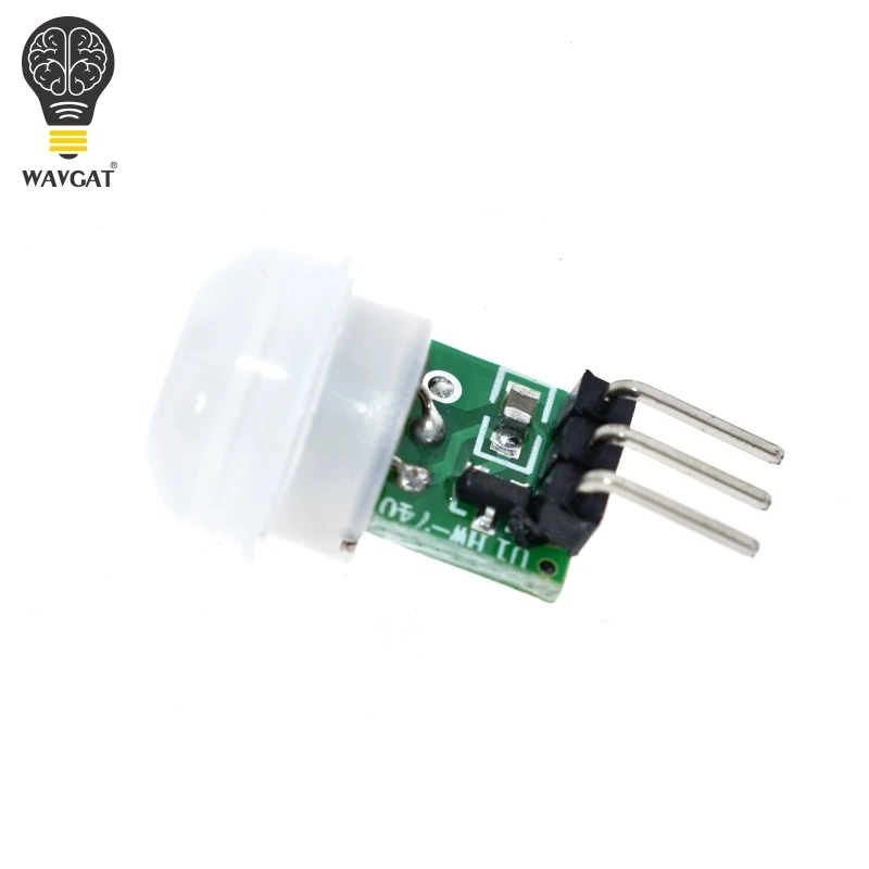 

WAVGAT Mini IR Pyroelectric Infrared PIR Motion Human Sensor Automatic Detector Module AM312 Sensor DC 2.7 to 12V