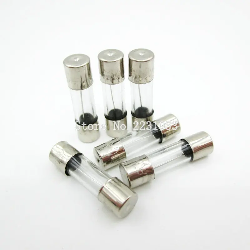 

20PCS/LOT 5x20mm Fast Glass Fuses 2A/250V 5*20 Insurance Tube 250V 2A Fuse