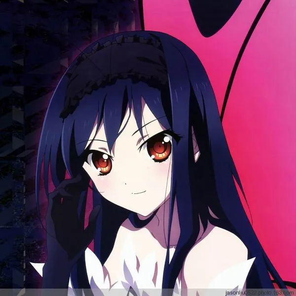 Квадратное полотенце Accel World Anime Kuroyukihime 23*23 см #35943 | Дом и сад