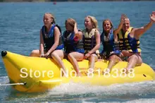 water sports inflatable banana boat ride for 3 persons , free shipping with DHL/FEDEX, free blower (CE/UL)