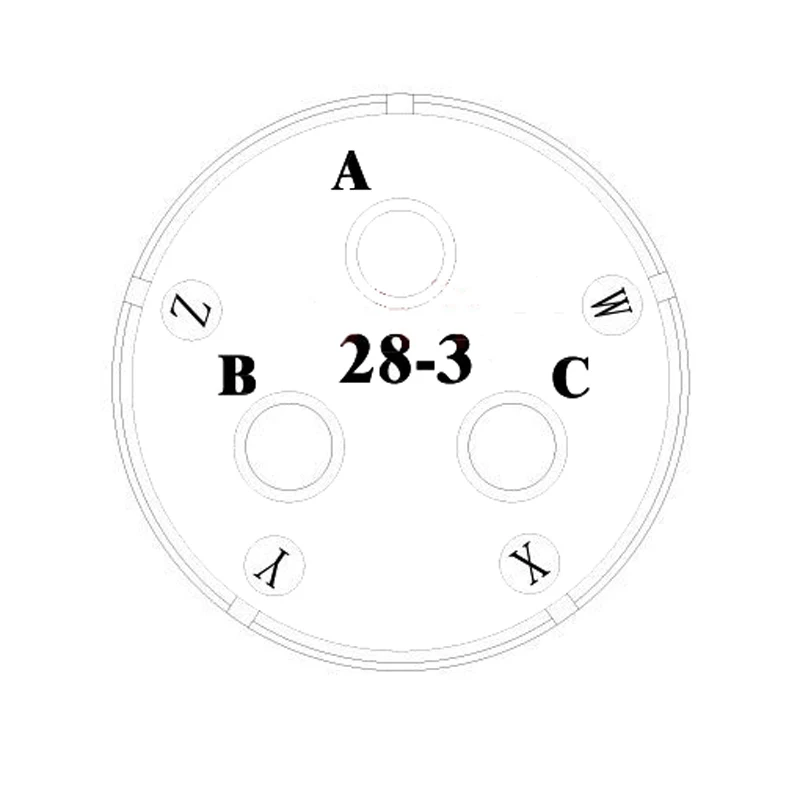 MIL-STD 5015 Servo connector Military standard connectors plug socket 28-3 28-20 28-16 28-11 28-12 28-15 28-21