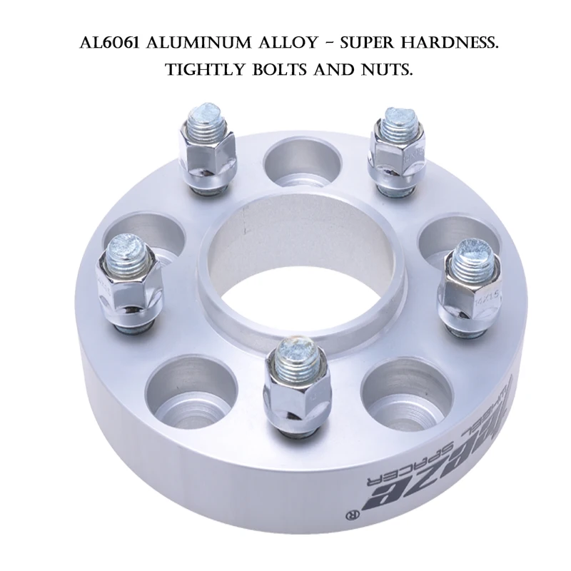 TEEZE Wheel spacers adapters 5x114.3 Center Bore 56.1mm For Subaru WRX STI 10th Generation Aluminum alloy 2pcs