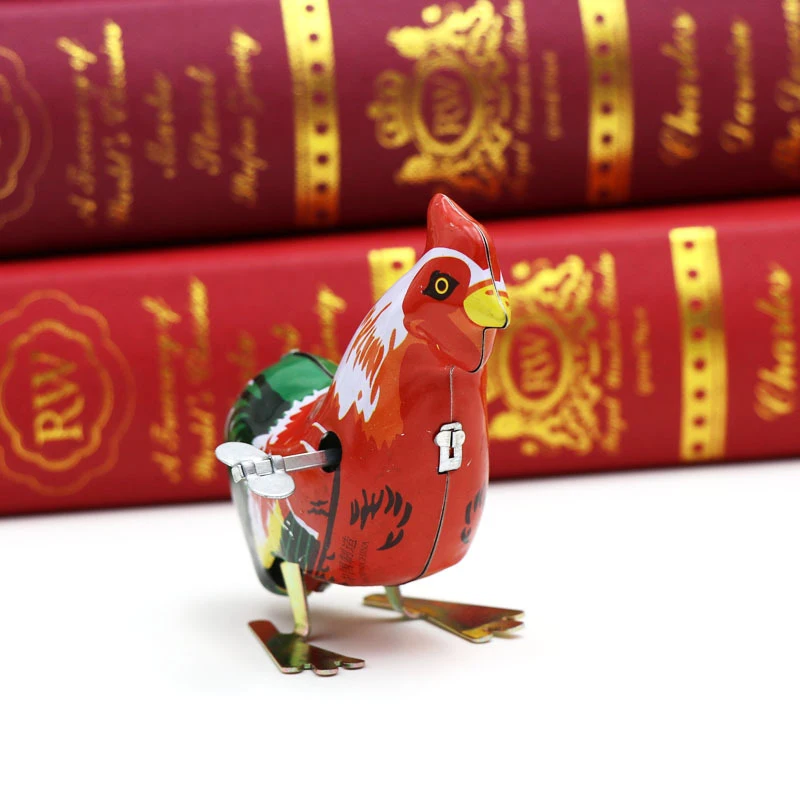 New Arrival Classics Wind-Up Chicken Cock Pecking Tin Toys For Children Mechanical Toy For Kids Collection New Arrival Classics Wind-Up Chicken Cock Pecking Tin Toys For Children Mechanical Toy For Kids Collection