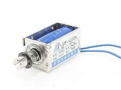 

DC 12V 450mA Push Pull Type Open Frame Solenoid Electromagnet 10mm 42N 9.3LB