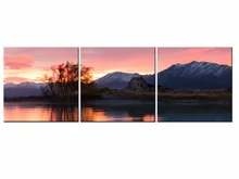 3 Piece hot sell HD photography lake mountain scenery image modern home decoration art canvas painting Print Frame QJFJ3-50 3 Piece hot sell HD photography lake mountain scenery image modern home decoration art canvas painting Print Frame QJFJ3-50