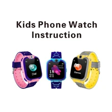 2019 New Cute Children's Waterproof Calling Smart Watch Anti-lost with GPS Positioning and SOS Children Smartwatch