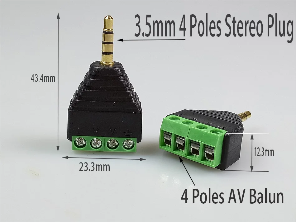 3.5mm Stero AV Balun (6)
