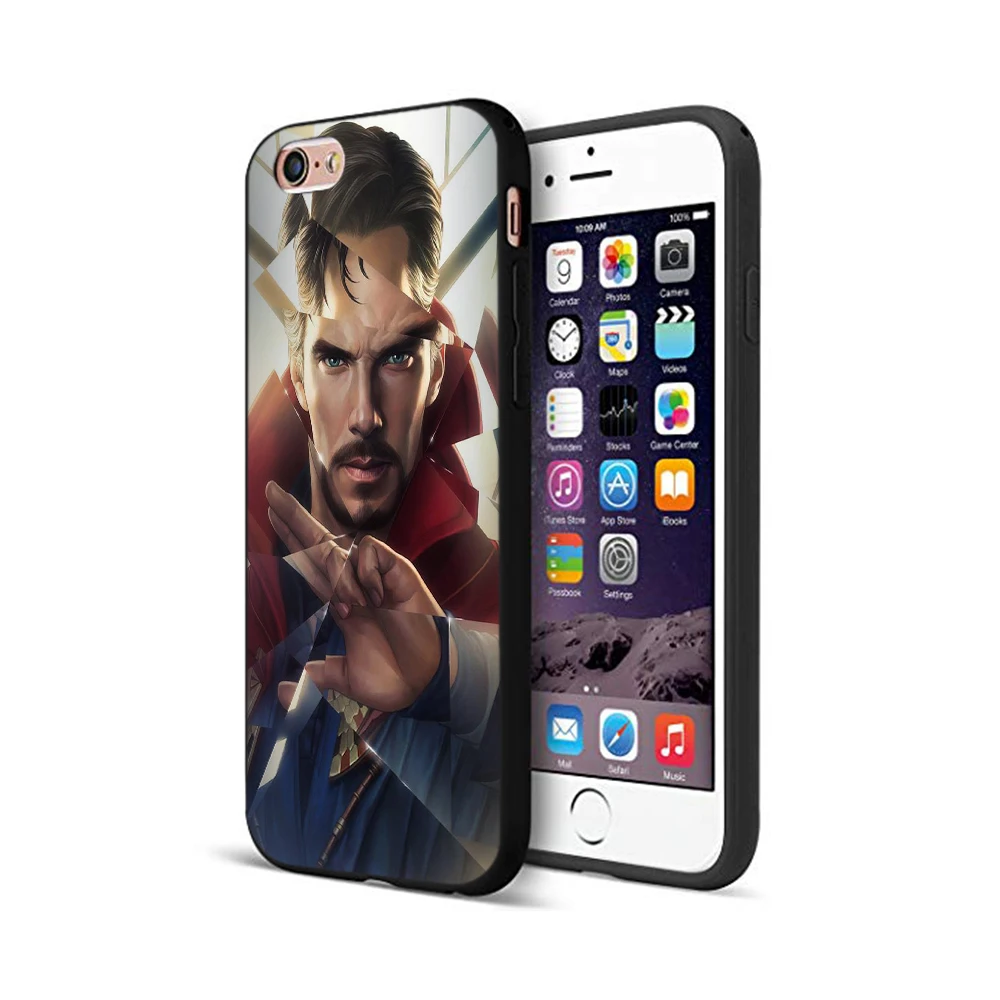 Черный ТПУ чехол для iphone 5 5S se 6 6s 7 8 plus x 10 XR XS MAX силиконовый чехол Marvel мстители капитан Железный человек танос - Цвет: 12799