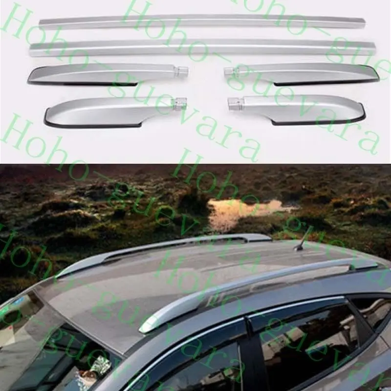 

1set Car Roof Racks Side Rails Bars Luggage Rack Trim Fit for Mazda CX-5 CX5 2012-17