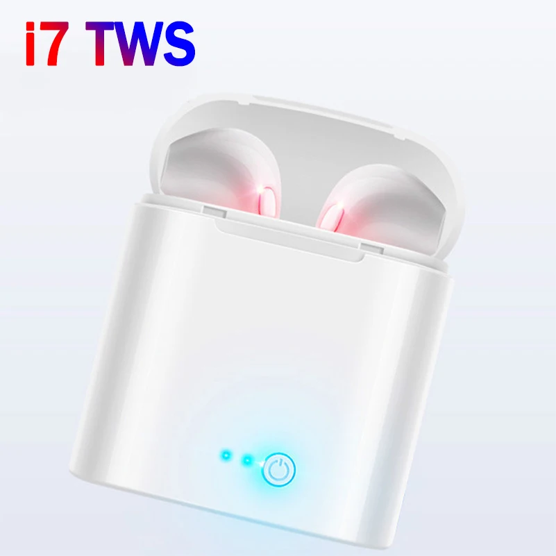 

4.2 TWS I7 Wireless Earphones Bluetooth Earbuds Sports Mini Binaural Wireless with Charging Box For All Smart phone Earpiece
