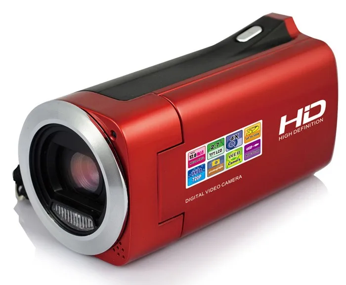 15mp 720 P HD Цифровая видеокамера hdv-828 2.7 "ЖК-дисплей дисплей камера ПК 4X цифровой зум дешевые цифровые видео видеокамера