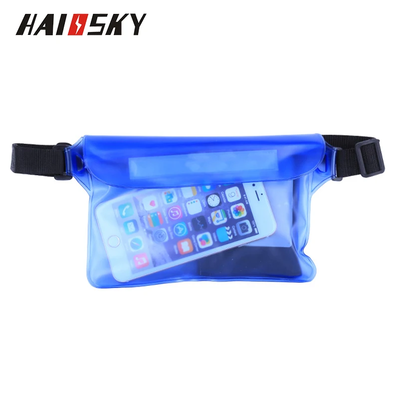 

Haissky Waterproof Waist Case Cover For iPhone X XR XS Max 8 7 6 6S Plus Samsung S10 S9 S8 Plus Underwater Sports Phone Case Bag