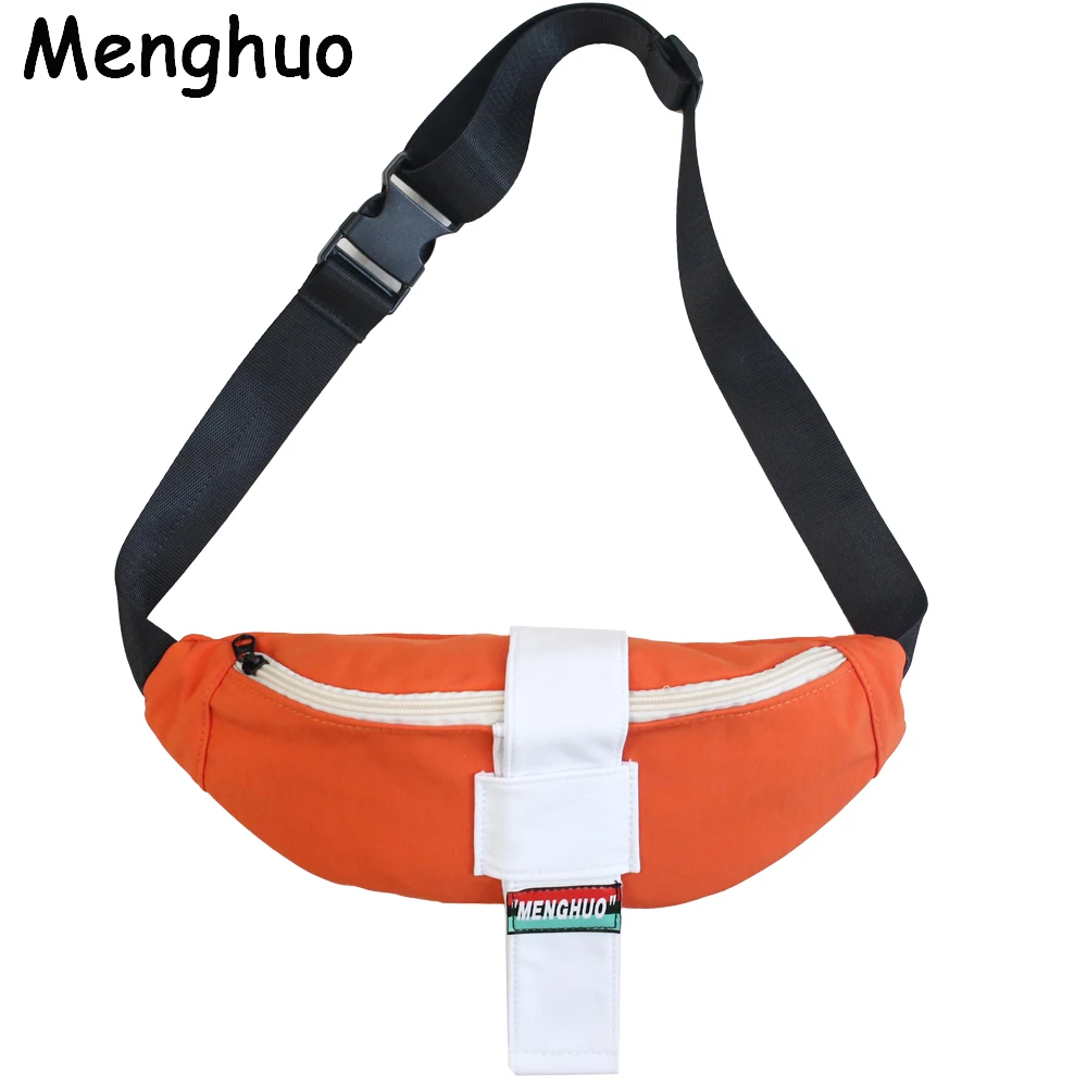 

Menghuo Unisex Waist Packs Waist Bag Fanny Pack Purse Chest Fanny Pack Travel Cashier Belt Hip-hop Rock Boys Girl Bag 2019 New