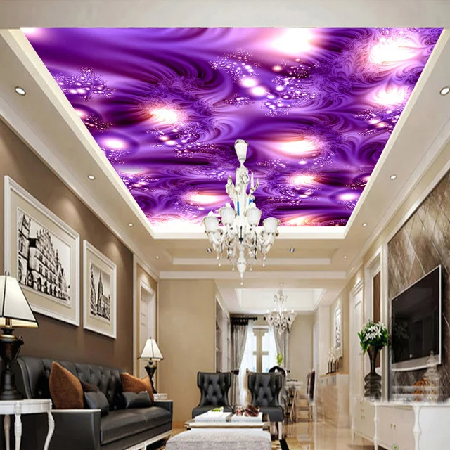 Custom Wall Mural Wallpaper Modern Abstract Art Starlight Ktv Bar Custom Wall Mural Wallpaper Modern Abstract Art Starlight Ktv Bar Ceiling Murals Living Room