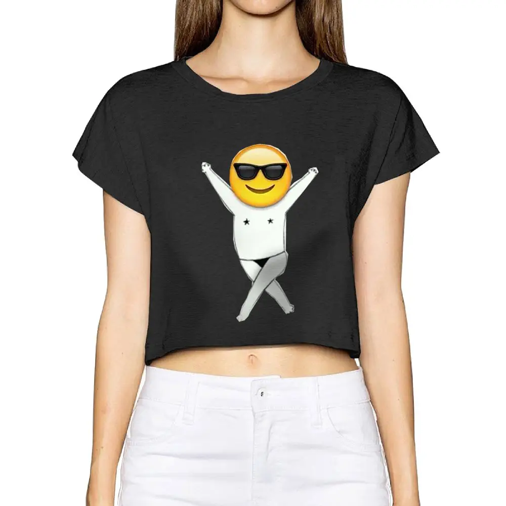 SAMCUSTOM Camisetas Real Short 3D printing Emoji kiss expression Fashion Street T Shirt Anarchy Bare midriff Sexy T-shirt Women SAMCUSTOM Camisetas Real Short 3D printing Emoji kiss expression Fashion Street T Shirt Anarchy Bare midriff Sexy T-shirt Women