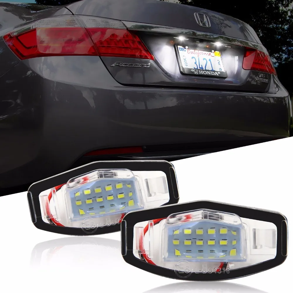 1x Fits Nissan Qashqai J10 Bright Xenon White LED Number Plate Light Bulb