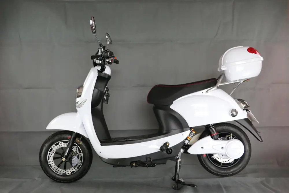 Discount Electric Motorcycle with 48/60V 20Ah Lithium Battery front/rear hydraulic disk brake E Scooter 48v 500W Electric Bicycle 9