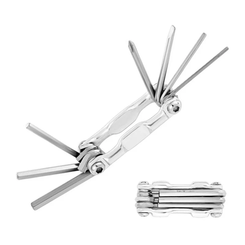 cheap Portable Multi function MTB 3 4 5 6mm 6 In 1 Repair Tool Set Kits Hex Key Wrenches Bicycle Tool Key Wrench Brand New Design