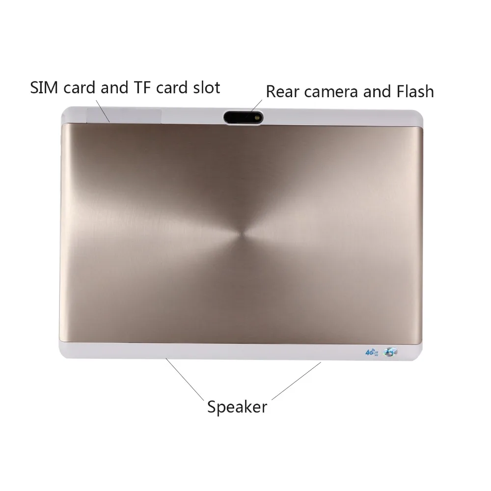 2018 Google Android 7 0 OS 10 inch tablet 4G FDD LTE Octa Core 4GB RAM