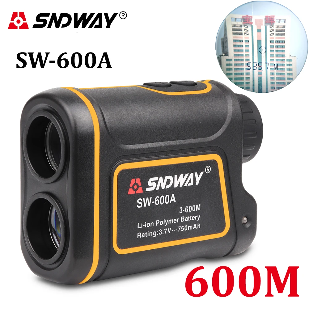 SNDWAY Laser Distance Meter 600m/1000m/1500m Telescope Laser Rangefinder Roulette for Hunting Golf 7X Monocular Distance Measure SNDWAY Laser Distance Meter 600m/1000m/1500m Telescope Laser Rangefinder Roulette for Hunting Golf 7X Monocular Distance Measure