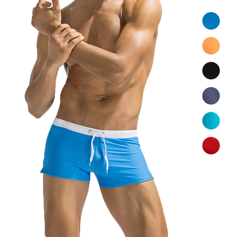 

Summer Swimwear Men Swimsuit Swim Suits Boxer Trunks Swimming Surfing Beach Shorts MC889