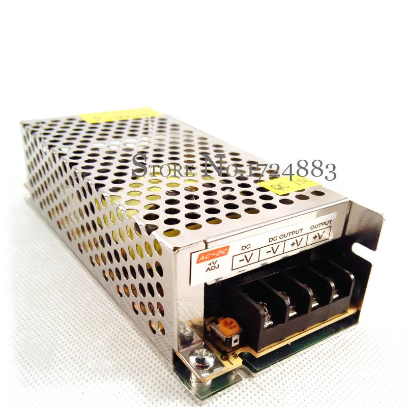 FreeShipping space-saving 12VDC 10A 120W Mini Switching Power Supply Driver for Monitor camera/LED Strip 142*60*38