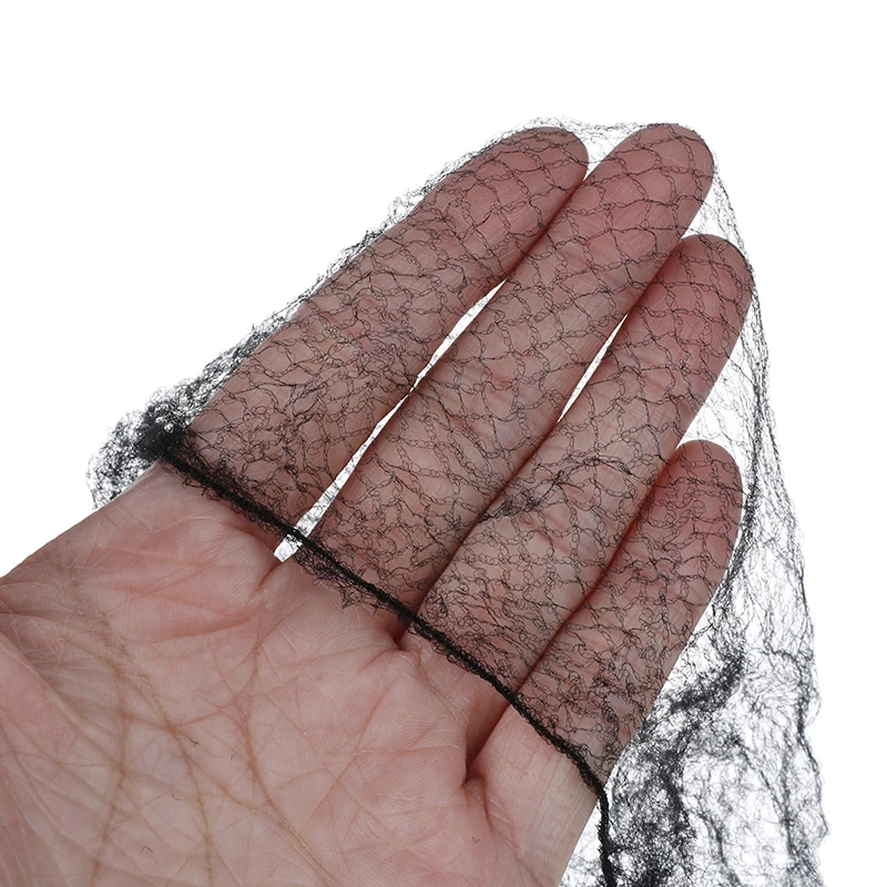 50pcs/100pcs Soft Elastic Lines Hair Net Sample Black Nylon Hairnets Invisible Disposible Wig Cap Net For Hair Styling Wholesale 50pcs/100pcs Soft Elastic Lines Hair Net Sample Black Nylon Hairnets Invisible Disposible Wig Cap Net For Hair Styling Wholesale