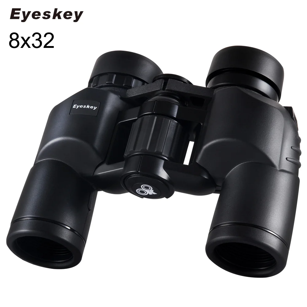 Pink/Black 8x32 Binoculars Eyeskey Porro Waterproof Binoculars
