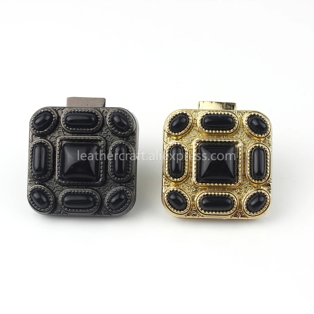 

1pcs Bag push lock snap closure catch clasp Switch buckle for Leather Craft Women Bag Handbag Luggage Hardware Accessories