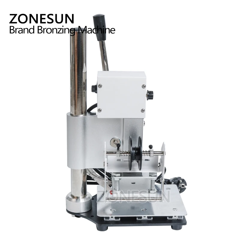 ZONESUN 1 шт. 5x7 см 110 В/220 В ручная машина для горячего тиснения фольгой маркировочная