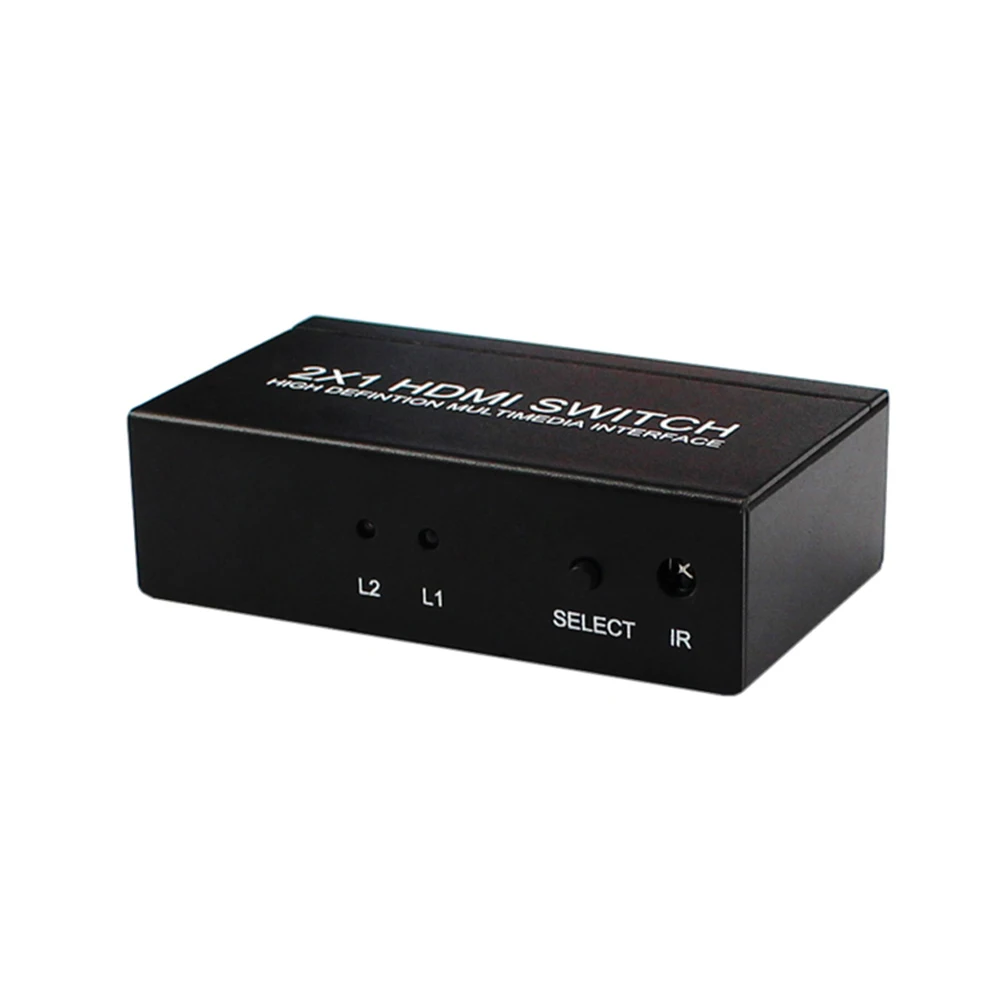 

KVM HDMI Switcher 2 in 1 out HDMI Support 4K*2K 3D HD Video Switcher 2 Port