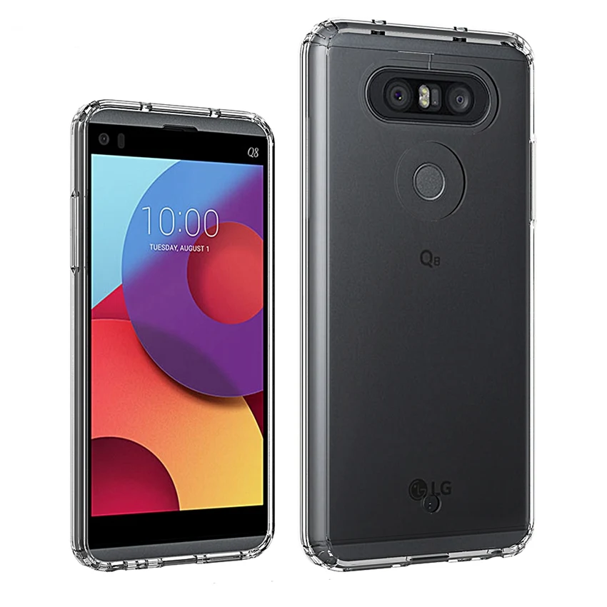 Мягкий силиконовый чехол из ТПУ/поликарбоната для LG Q8 Q 8 Защитные Чехлы