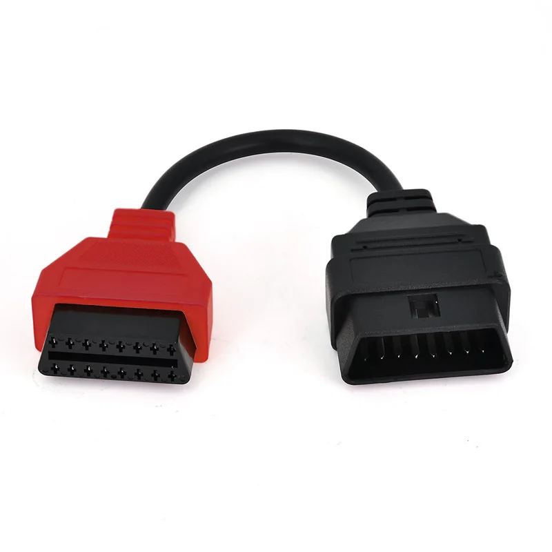 Для Fiat Ecu Scan Adapter коннектор OBD2 16Pin OBD диагностический кабель для obd2 Alfa Romeo и Lancia три