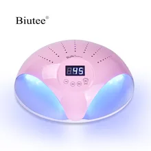 Biutee 48 Вт 24LED УФ лампа охлаждения льдом Сушилка для ногтей для обеих рук Лак для ногтей Гель-лак для ногтей 10/30/60/90 s с автоматическим сенсором из Сушилки