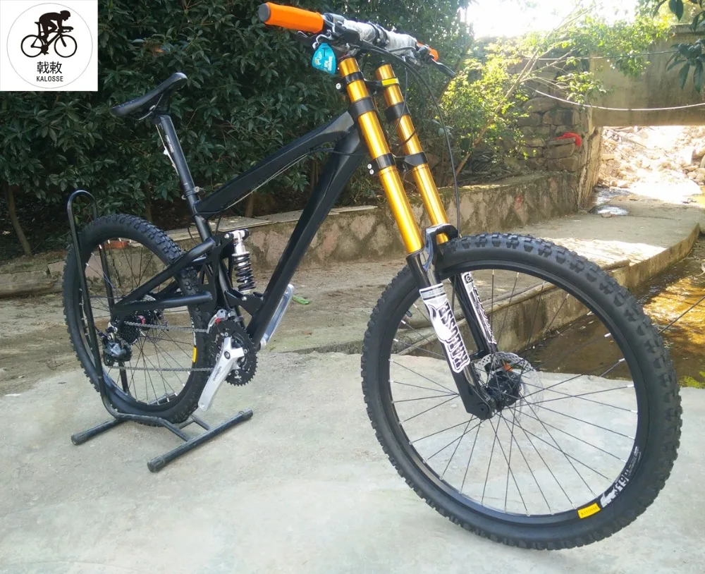 Discount Kalosse M310 Downhill Bike atv Soft-tail DH/AM mountain bike Hydraulic brakes 24 speed mountain bicycle 0 Discount Kalosse M310 Downhill Bike atv Soft-tail DH/AM mountain bike Hydraulic brakes 24 speed mountain bicycle 0
