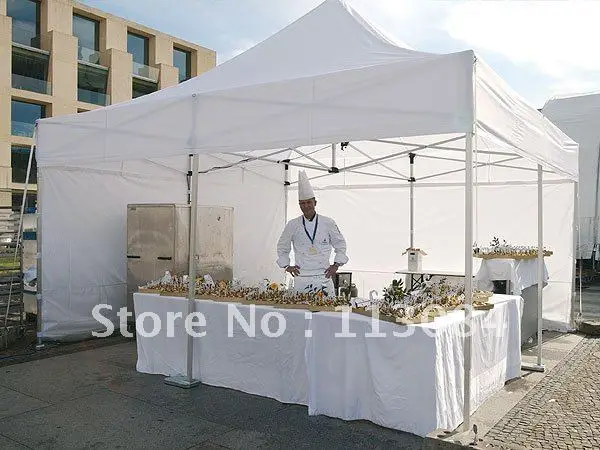 

Free shipping 4 x 4m Professional Aluminum Frame Party Pop Up Gazebo, Folding Marquee, Canopy, Shelter, Party Tent, Wedding Tent