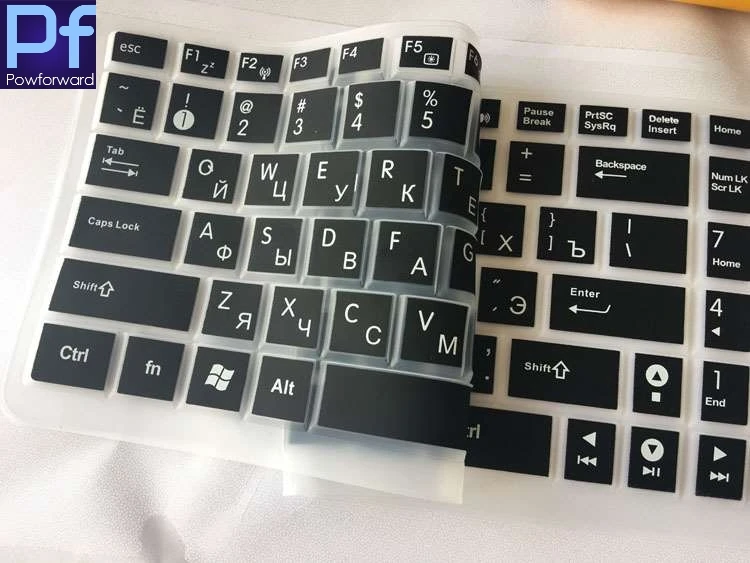 

15 15.6 17 17.3 inch Russian language laptop Keyboard cover Protector Skin For Asus notebook F , G , K ,N , P , X Series etc