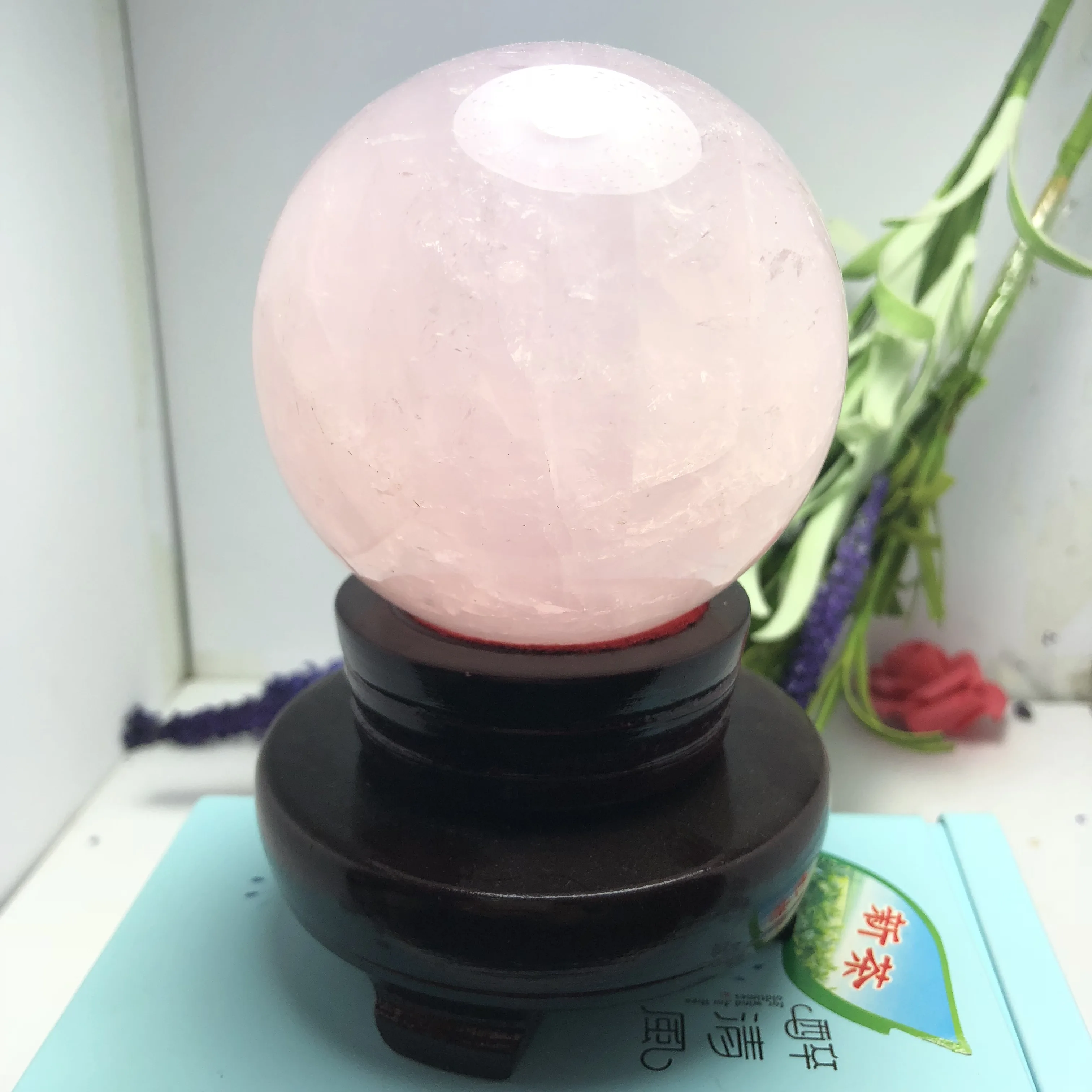 

Natural Quartz Crystal clear crystal Sphere Ball Healing stones from China