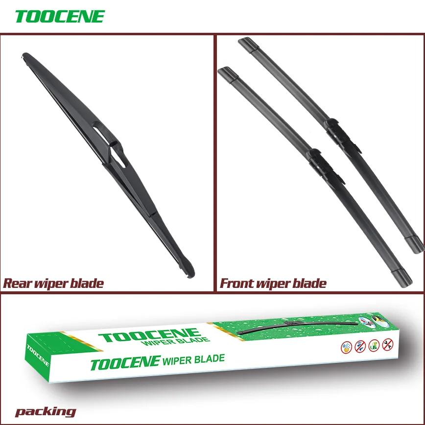 

Front and Rear Wiper Blades For Alfa Romeo Mito 2008-2016 windshield Windscreen Wipers Car Accessories 26"+16"+12