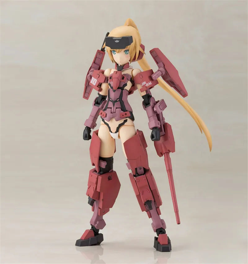 Оригинал Kotobukiya аниме рамка руки девушка JINRAI собранная фигурка Коллекционная